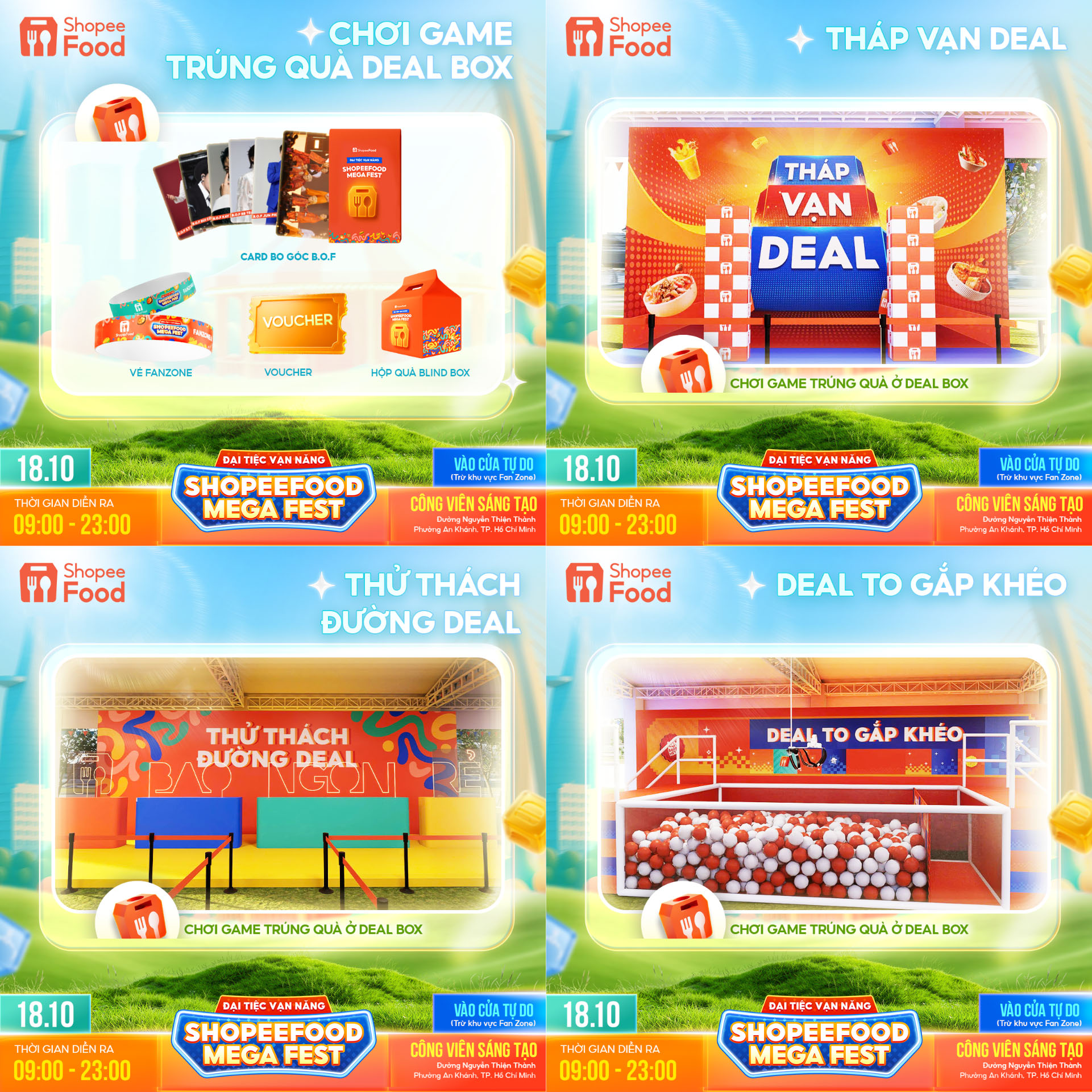 ShopeeFood Mega Fest, Đại Tiệc Vạn Năng