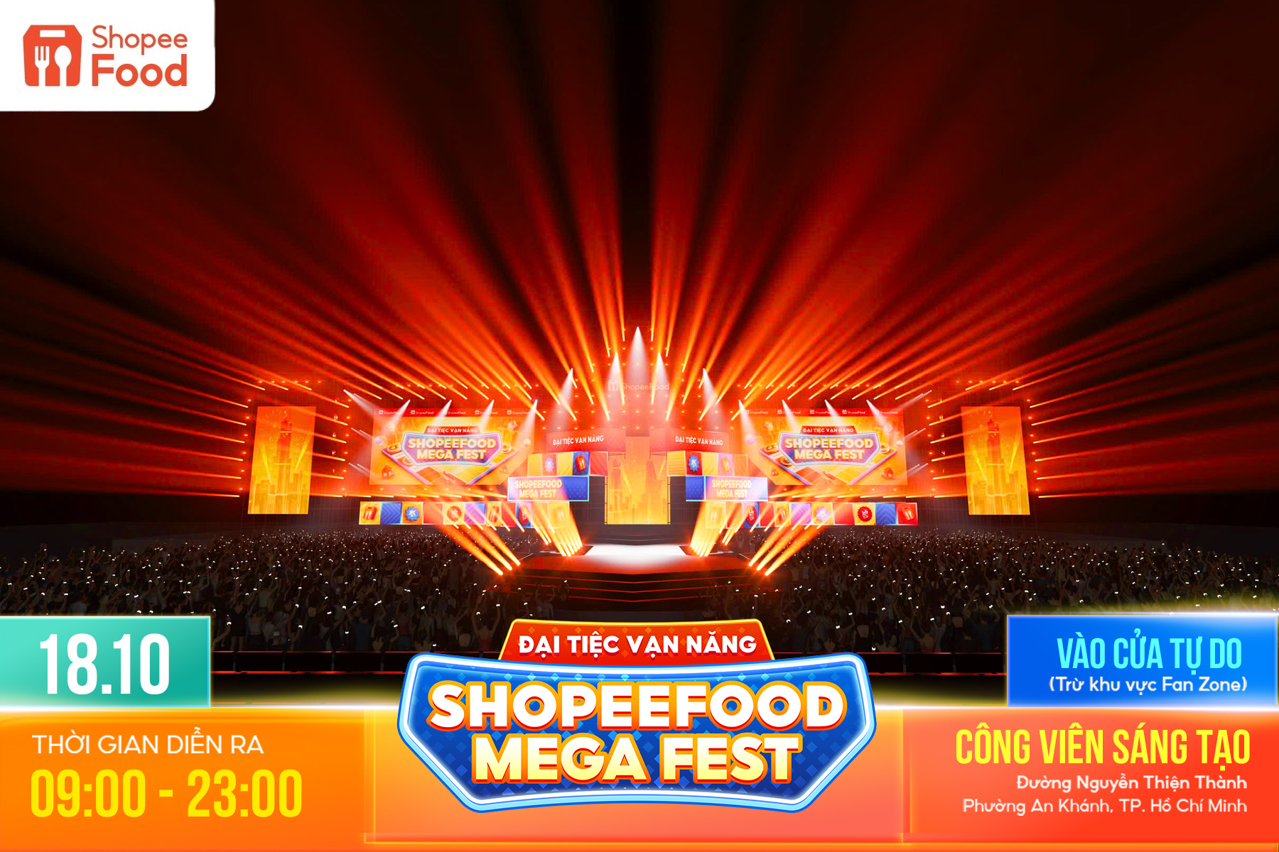 ShopeeFood Mega Fest, Đại Tiệc Vạn Năng
