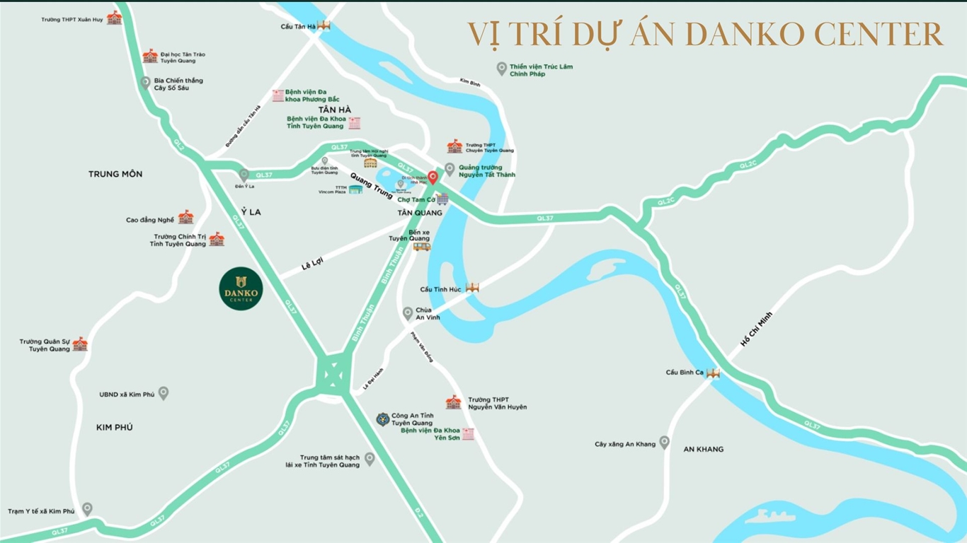 Vị trí Danko Center