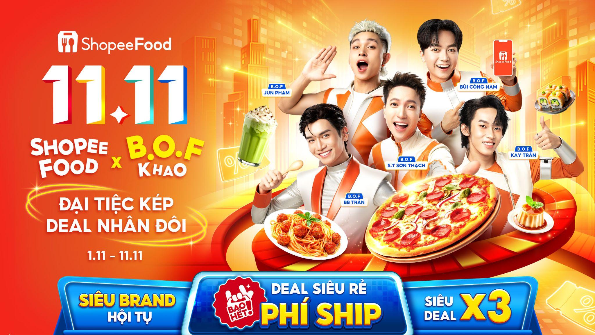  ShopeeFood, Đại Tiệc Kép - Deal Nhân Đôi