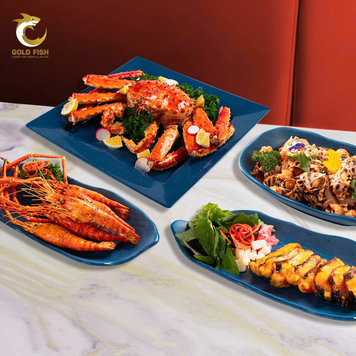 Gold Fish, Thưởng thức Hải sản