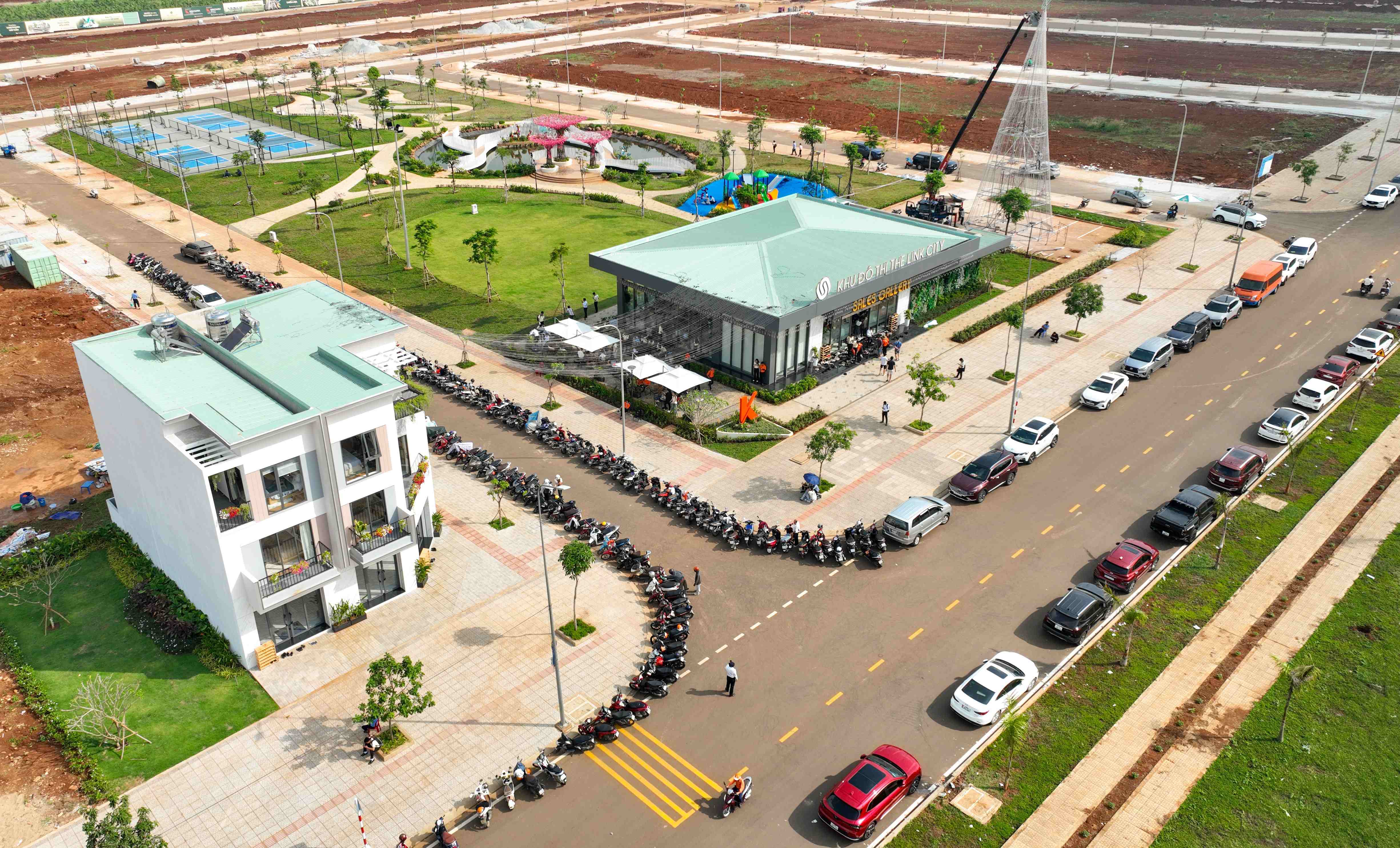 Mặt bằng thực tế dự án The Link City